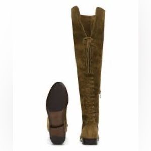 Frye Tina OTK Tassel - EUC